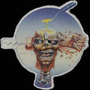 Iron Maiden : Can I Play With Madness (7", Shape, Single, Pic)