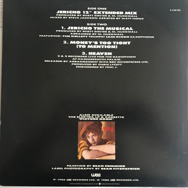 Simply Red : Jericho (12", Single)