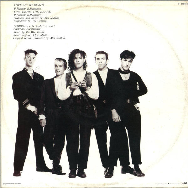 Boom Crash Opera : Love Me To Death (12", Single)