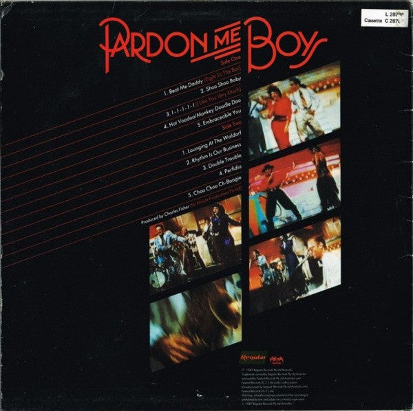 Pardon Me Boys : Pardon Me Boys (LP, Album)