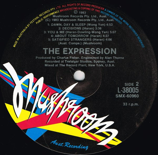 The Expression : The Expression (LP, Album)