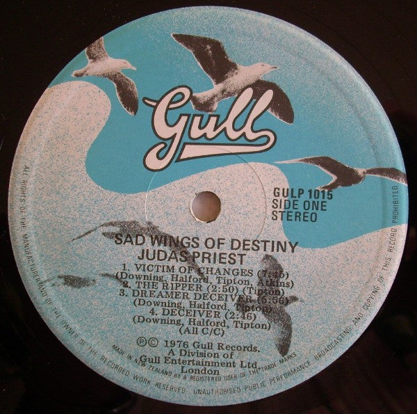 Judas Priest : Sad Wings Of Destiny (LP, Album)