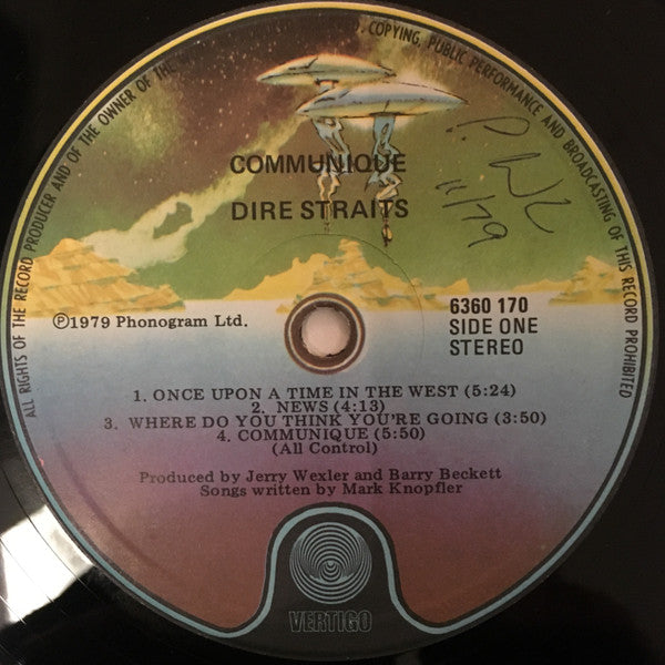 Dire Straits : Communiqué (LP, Album)