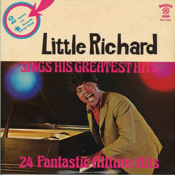 Little Richard : Sings His Greatest Hits - 24 Fantastic Alltime Hits (2xLP, Album, Comp)