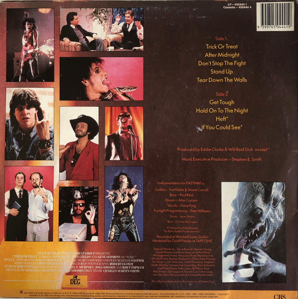 Fastway (2) : Trick Or Treat (Original Music Score) (LP, Album)