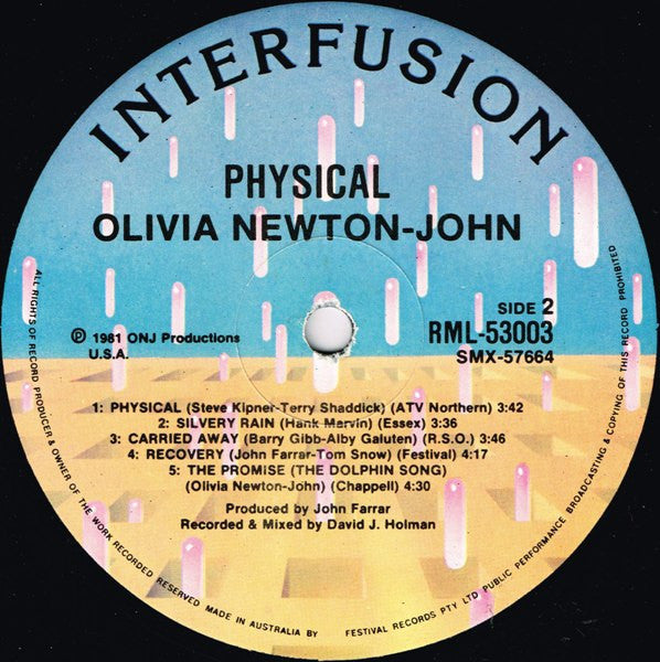Olivia* : Physical (LP, Album)