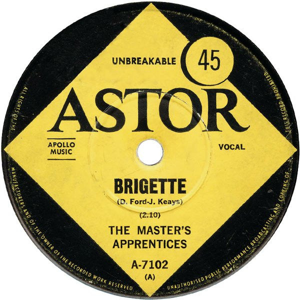 The Master&#39;s Apprentices : Brigette (7&quot;, Single)