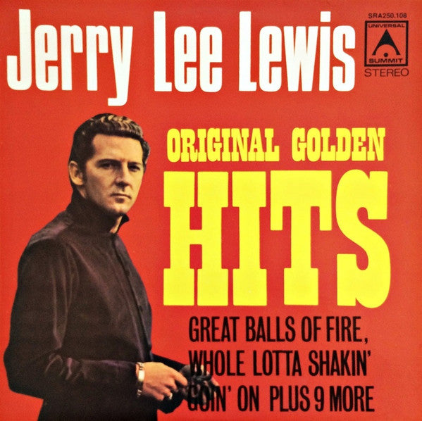 Jerry Lee Lewis : Original Golden Hits (LP, Comp)