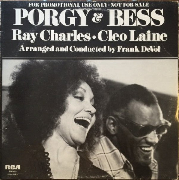 Ray Charles & Cleo Laine : Porgy & Bess (LP, Promo)