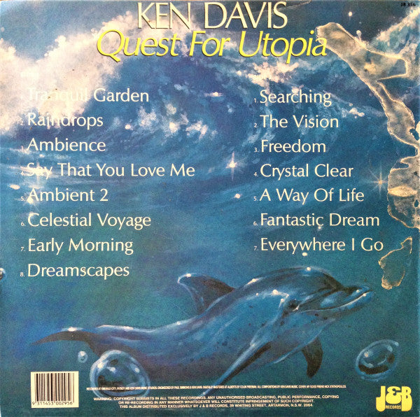 Ken Davis (5) : Quest For Utopia (LP, Comp)