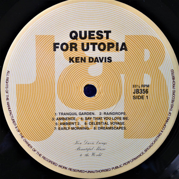 Ken Davis (5) : Quest For Utopia (LP, Comp)