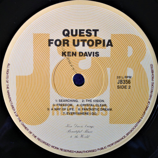 Ken Davis (5) : Quest For Utopia (LP, Comp)