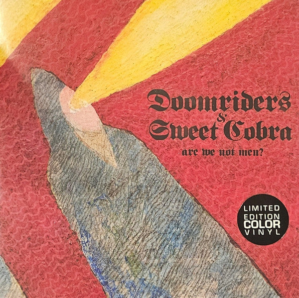 Doomriders & Sweet Cobra : Are We Not Men? (7", Ltd, Pin)