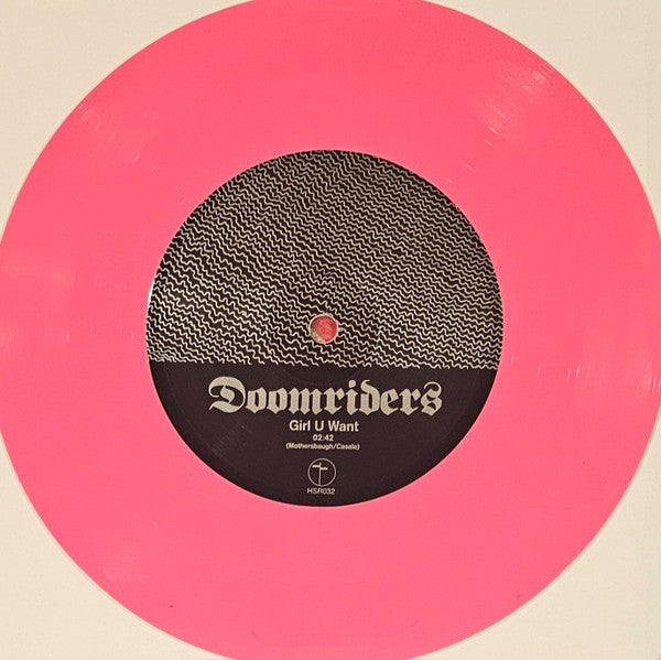 Doomriders & Sweet Cobra : Are We Not Men? (7", Ltd, Pin)