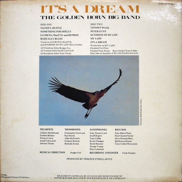 The Golden Horn Big Band : It's A Dream (LP, Album)