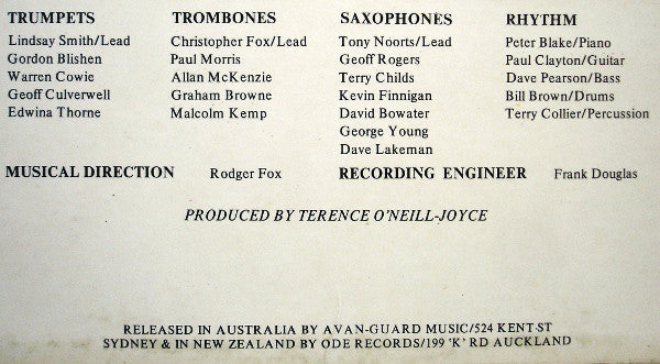 The Golden Horn Big Band : It's A Dream (LP, Album)