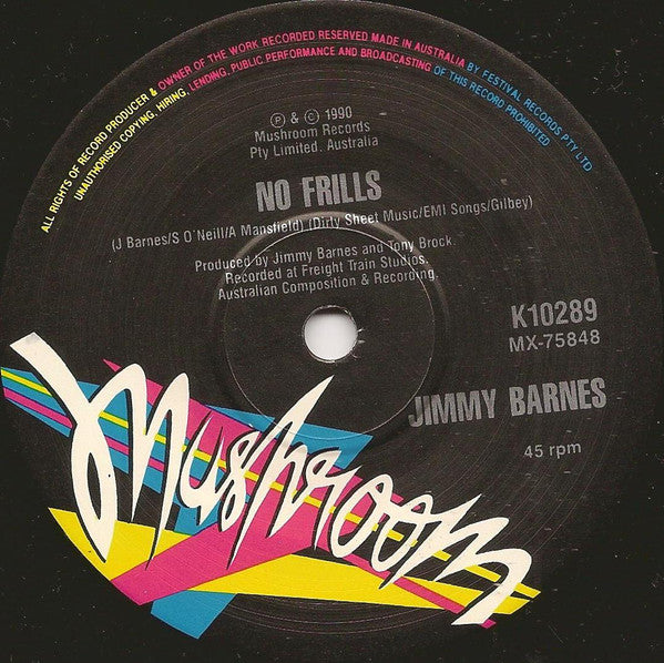 Jimmy Barnes : Little Darling (7", Single, Ltd)