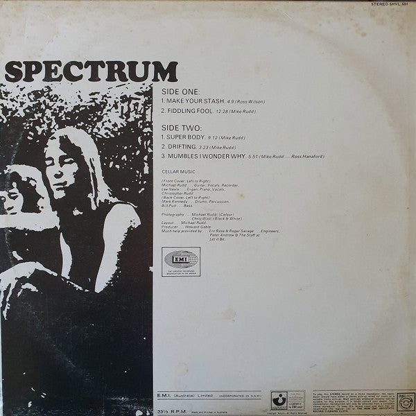 Spectrum (16) : Spectrum Part One (LP, Album)