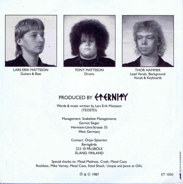 Eternity (27) : Let Me Rock You (7", Single)