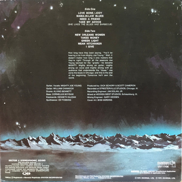 Mighty Joe Young : Joe Young (LP, Album, Quad)