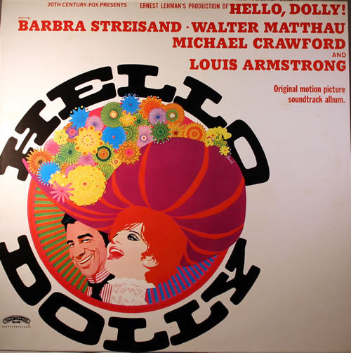 Barbra Streisand, Louis Armstrong : Hello Dolly! (Original Motion Picture Soundtrack Album) (LP, RE)