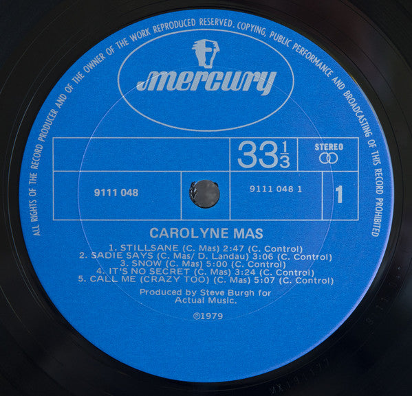 Carolyne Mas : Carolyne Mas (LP, Album)