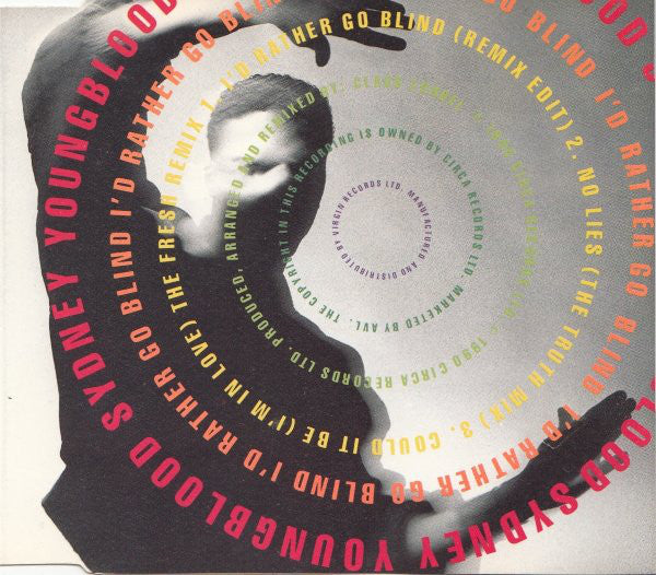 Sydney Youngblood : I'd Rather Go Blind (12", Single)