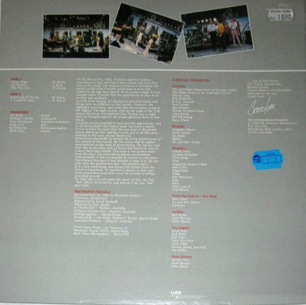 Crossfire (9) : Live At Montreux (LP)