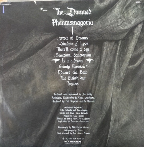 The Damned : Phantasmagoria (LP, Album, RP + 7", Single)