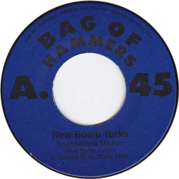 The New Bomb Turks / Sinister Six : In The Wee Small Hours / Movin' On (7", Single)