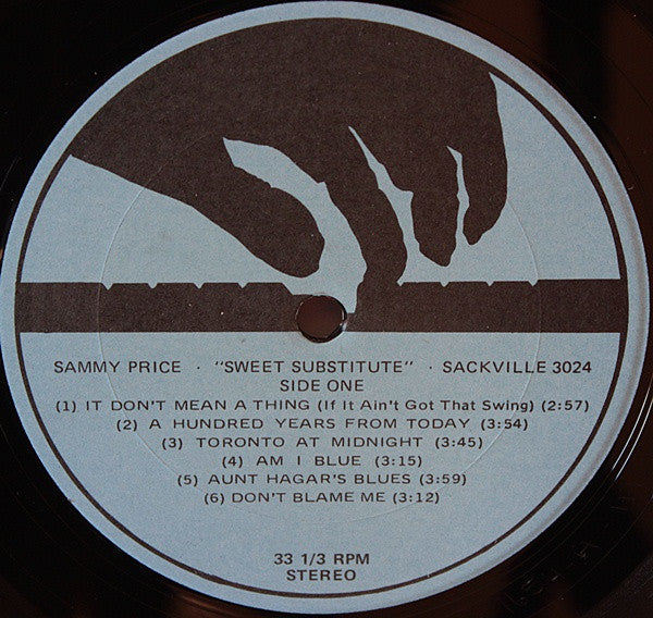 Sammy Price : Sweet Substitute (LP, Album)