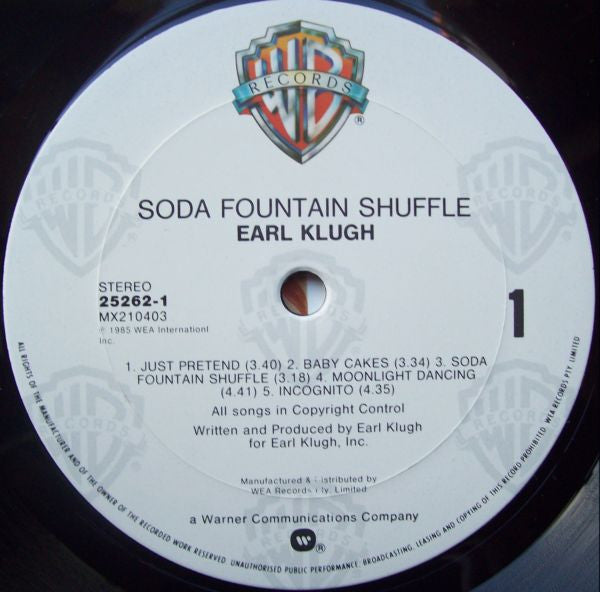 Earl Klugh : Soda Fountain Shuffle (LP, Album)