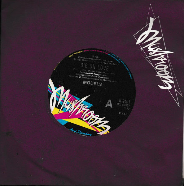 Models (2) : Big On Love (7", Single)