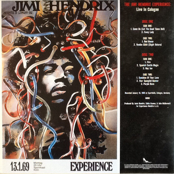 The Jimi Hendrix Experience : Live In Cologne (2xLP, Mono, Gat)