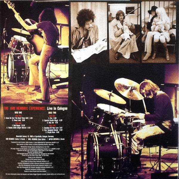 The Jimi Hendrix Experience : Live In Cologne (2xLP, Mono, Gat)