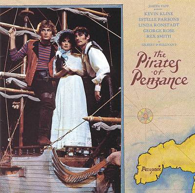 Broadway Cast : Gilbert & Sullivan's The Pirates Of Penzance (2xLP, Album, Gat)