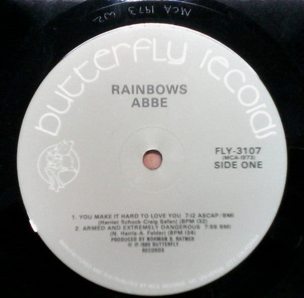 Abbe Lane : Rainbows (LP, Album, Glo)