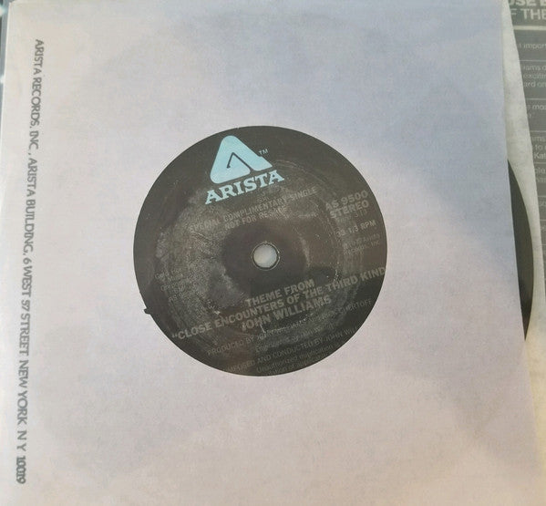 John Williams (4) : Close Encounters Of The Third Kind (Original Motion Picture Soundtrack) (LP, Album, Promo, Ter + 7", S/Sided, Single)