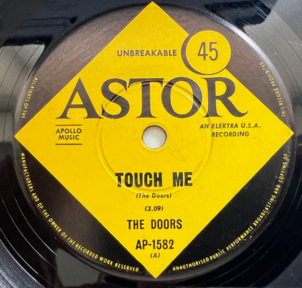 The Doors : Touch Me  (7&quot;, Single)