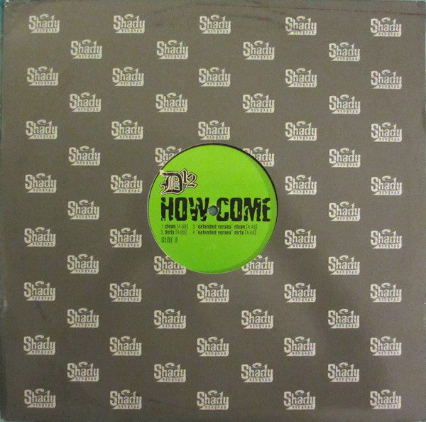 D12 : How Come / American Psycho (12", Single, Promo)