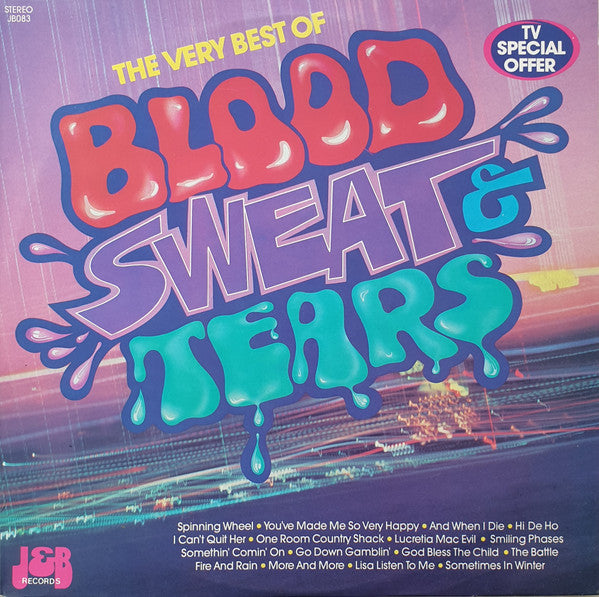 Blood, Sweat And Tears : The Very Best Of Blood, Sweat And Tears (LP, Comp)