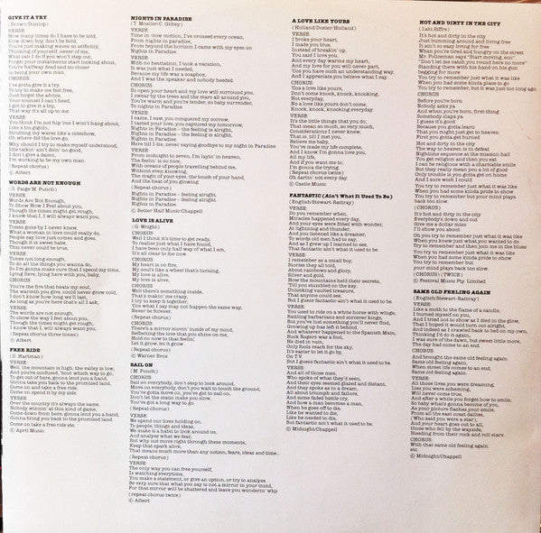 Jon English (3) : Words Are Not Enough (LP)