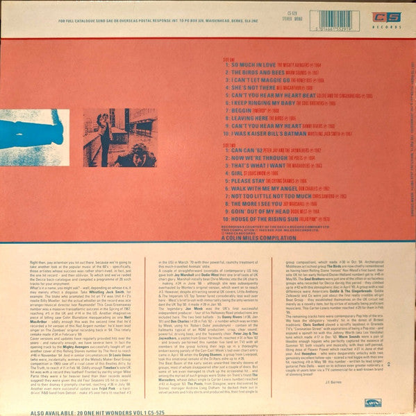 Various : 20 One Hit Wonders Volume Two (LP, Comp)