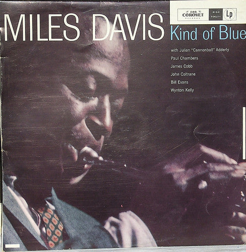 Miles Davis : Kind Of Blue (LP, Album, Mono)