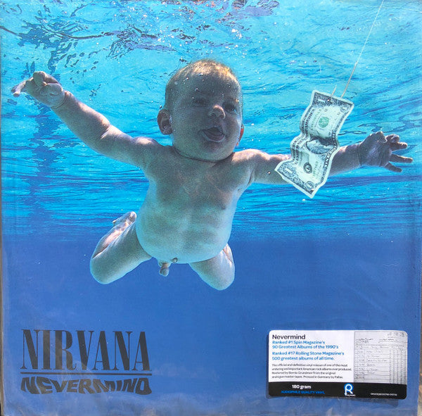 Nirvana : Nevermind (LP, Album, RE, RM, Aud)