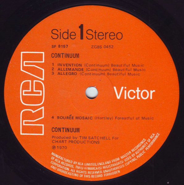 Continuum (6) : Continuum (LP, Album)