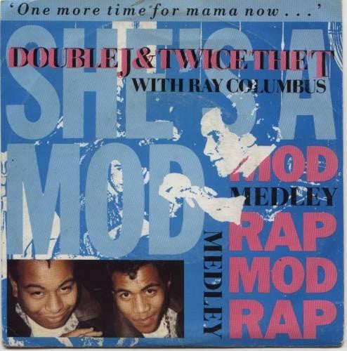 Double J &amp; Twice The T With Ray Columbus : Mod Rap / Rockin&#39; On The M.I.C. (7&quot;, Single)