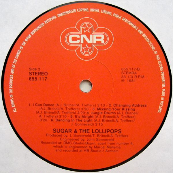 Sugar & The Lollipops : Sugar & The Lollipops (LP, Album)