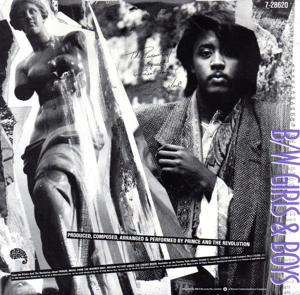 Prince And The Revolution : Anotherloverholenyohead (7", Single)