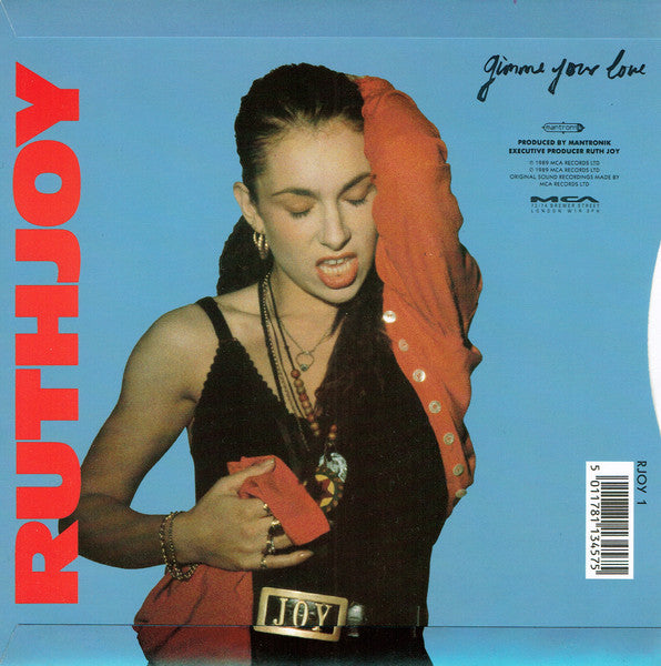 Ruth Joy : Don't Push It (7", Single)